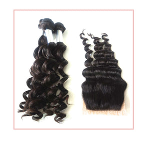 3 Bundle Special Wonderful Wave + Closure