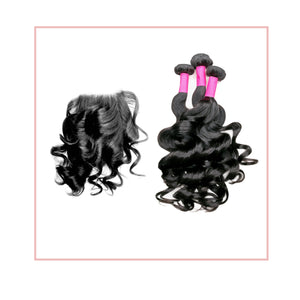 3 Bundle Special Mermaid Wave + Closure