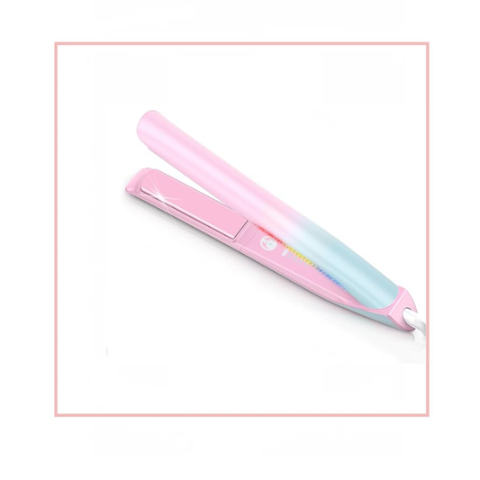 470°F Pretty in Pink Ceramic Hair Straightener (2-in-1)