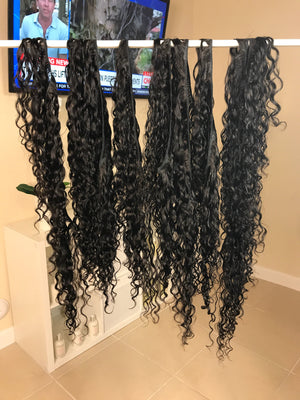 3 Bundle Special Moroccan Curl + Closure