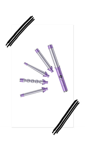 5 in 1 BARREL INTERCHANGEABLE WAND SET